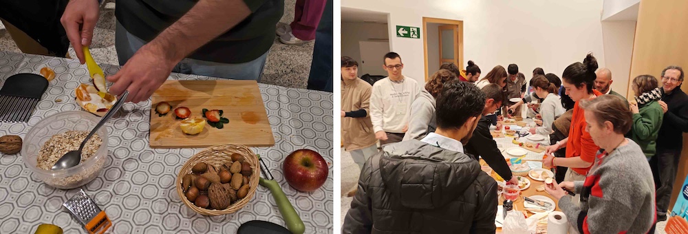 Preparando y compartiendo alimentos